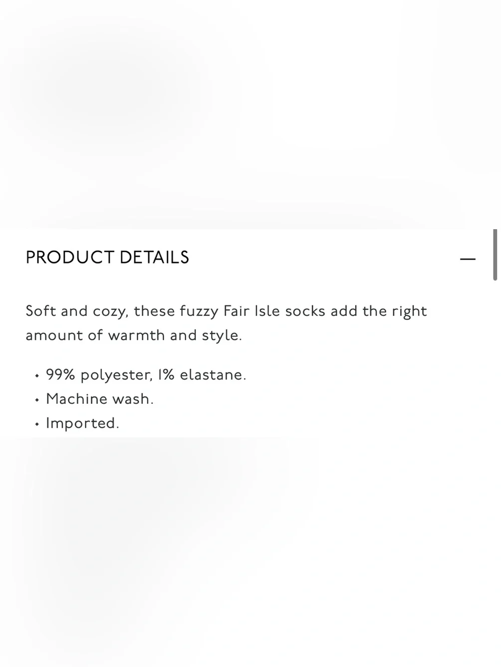 NWT Madewell cozy black/white brushed Fair isle socks, sealed & unopened bag,oos